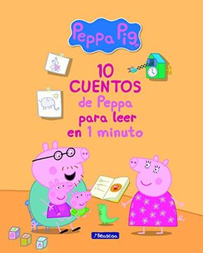 portada 10 cuentos de Peppa para leer en 1 minuto (Peppa Pig. Primeras lecturas)