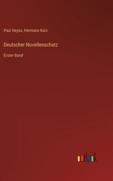 portada Deutscher Novellenschatz: Erster Band (en Alemán)
