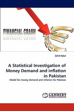 portada a statistical investigation of money demand and inflation in pakistan (en Inglés)