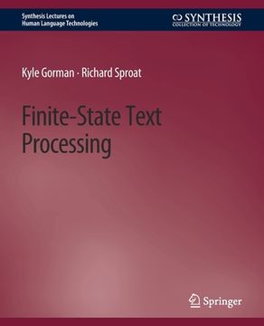 portada Finite-State Text Processing (en Inglés)