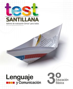 portada Test 3 Básico Lenguaje (in Spanish)