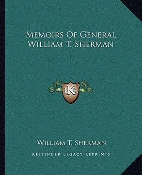 portada memoirs of general william t. sherman (en Inglés)