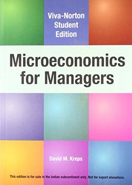 portada Microeconomics for Managers