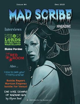 portada Mad Scribe magazine issue #4 (en Inglés)