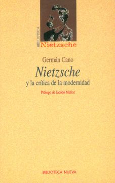 portada Nietzsche y la Crítica de la Modernidad