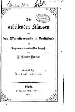 portada Die arbeitenden Klassen und das Associationswesen in Deutschland (German Edition)