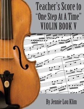 portada One Step At A Time: The Teacher's Score, Violin V