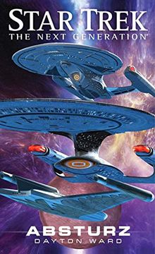 portada Star Trek - the Next Generation: Absturz (en Alemán)
