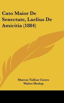 portada cato maior de senectute, laelius de amicitia (1884) (en Inglés)
