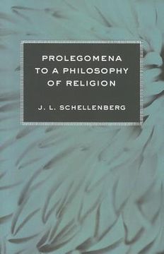 portada prolegomena to a philosophy of religion (en Inglés)