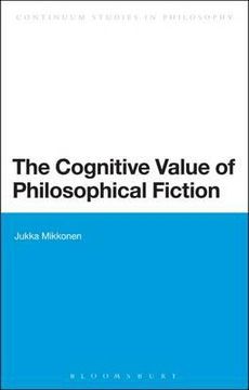 portada the cognitive value of philosophical fiction. jukka mikkonen (in English)