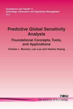 portada Predictive Global Sensitivity Analysis: Foundational Concepts, Tools, and Applications (in English)