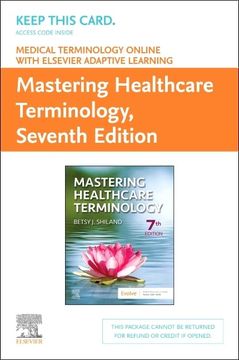 portada Medical Terminology Online With Elsevier Adaptive Learning for Mastering Healthcare Terminology (Retail Access Card)