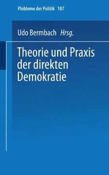 portada Theorie und Praxis der direkten Demokratie: Texte und Materialien zur Räte-Diskussion (Universitätstaschenbücher) (German Edition)