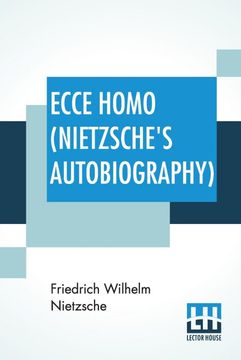 portada Ecce Homo Nietzsches Autobiography (en Inglés)