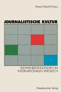 portada journalistische kultur (en Inglés)