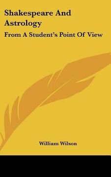 portada shakespeare and astrology: from a student's point of view (in English)