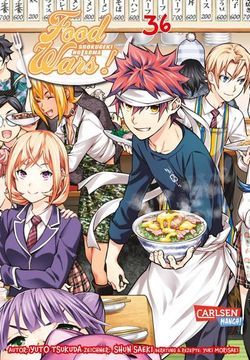 portada Food Wars - Shokugeki no Soma 36 (en Alemán)