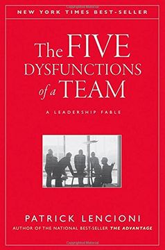 portada the five dysfunctions of a team,a leadership fable