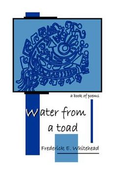 portada water from a toad (en Inglés)