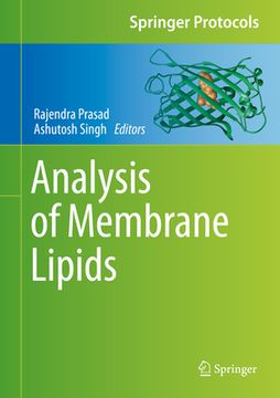 portada Analysis of Membrane Lipids (en Inglés)
