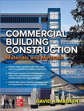portada Commercial Building Construction: Materials and Methods (en Inglés)