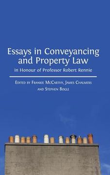 portada Essays in Conveyancing and Property Law in Honour of Professor Robert Rennie (in English)