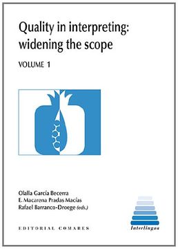 portada Quality in Interpreting: Widening the Scope, Volume 1 