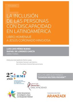 portada La Inclusión de las Personas con Discapacidad en Latinoamérica: Libro Homenaje a Jesús Coronado Hinojosa (Monografía)