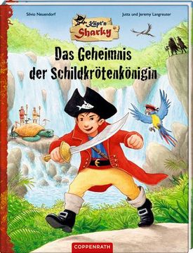 portada Käpt'n Sharky - das Geheimnis der Schildkrötenkönigin (in German)