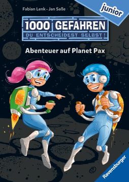 portada 1000 Gefahren Junior - Abenteuer auf Planet pax (Erstlesebuch mit "Entscheide Selbst"-Prinzip für Kinder ab 7 Jahren) (en Alemán)