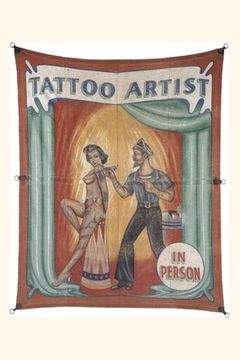 portada Vintage Journal Tattoo Artist in Person (en Inglés)