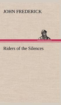 portada riders of the silences (in English)