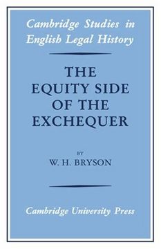 portada The Equity Side of the Exchequer: 0 (Cambridge Studies in English Legal History) (en Inglés)