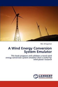portada a wind energy conversion system emulator (en Inglés)