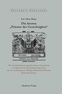 portada Die Letzten Priester der Gerechtigkeit (in German)