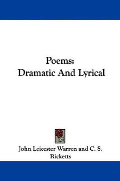 portada poems: dramatic and lyrical (en Inglés)