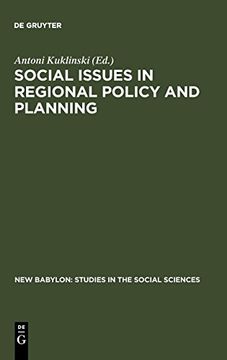 portada Social Issues in Regional Policy and Planning (New Babylon) 