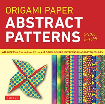 portada Origami Paper - Abstract Patterns - 8 1 (en Inglés)