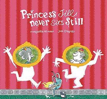 portada Princess Jill Never Sits Still (en Inglés)