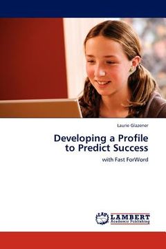 portada developing a profile to predict success (en Inglés)