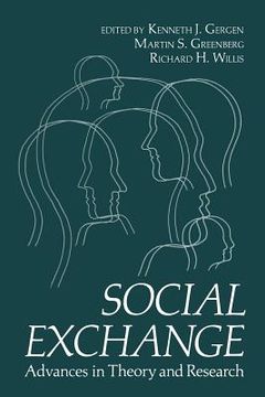 portada Social Exchange: Advances in Theory and Research (en Inglés)