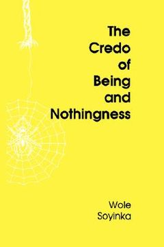 portada the credo of being and nothingness