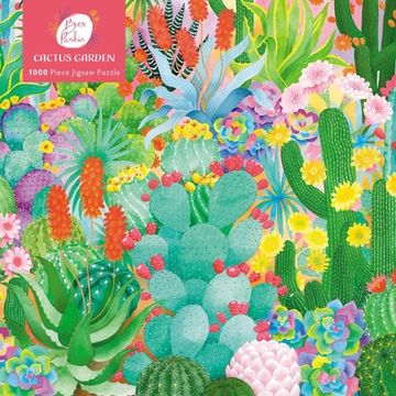 portada Adult Jigsaw Puzzle: Bex Parkin: Cactus Garden: 1000-Piece Jigsaw Puzzles 