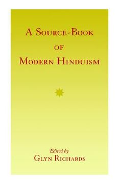 portada a source-book of modern hinduism (en Inglés)