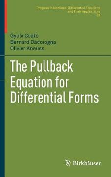 portada the pullback equation for differential forms