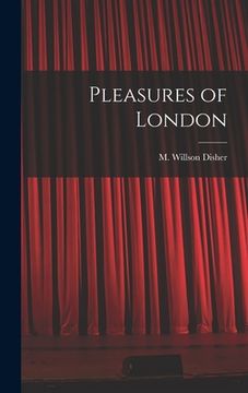 portada Pleasures of London (en Inglés)
