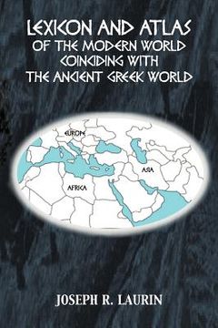 portada lexicon and atlas of the modern world coinciding with the ancient greek world (en Inglés)