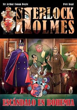 portada Sherlock Holmes Escándalo en Bohemia