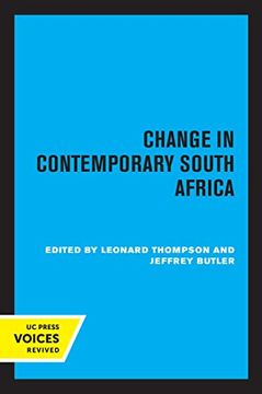 portada Change in Contemporary South Africa (Volume 17) (Perspectives on Southern Africa) 